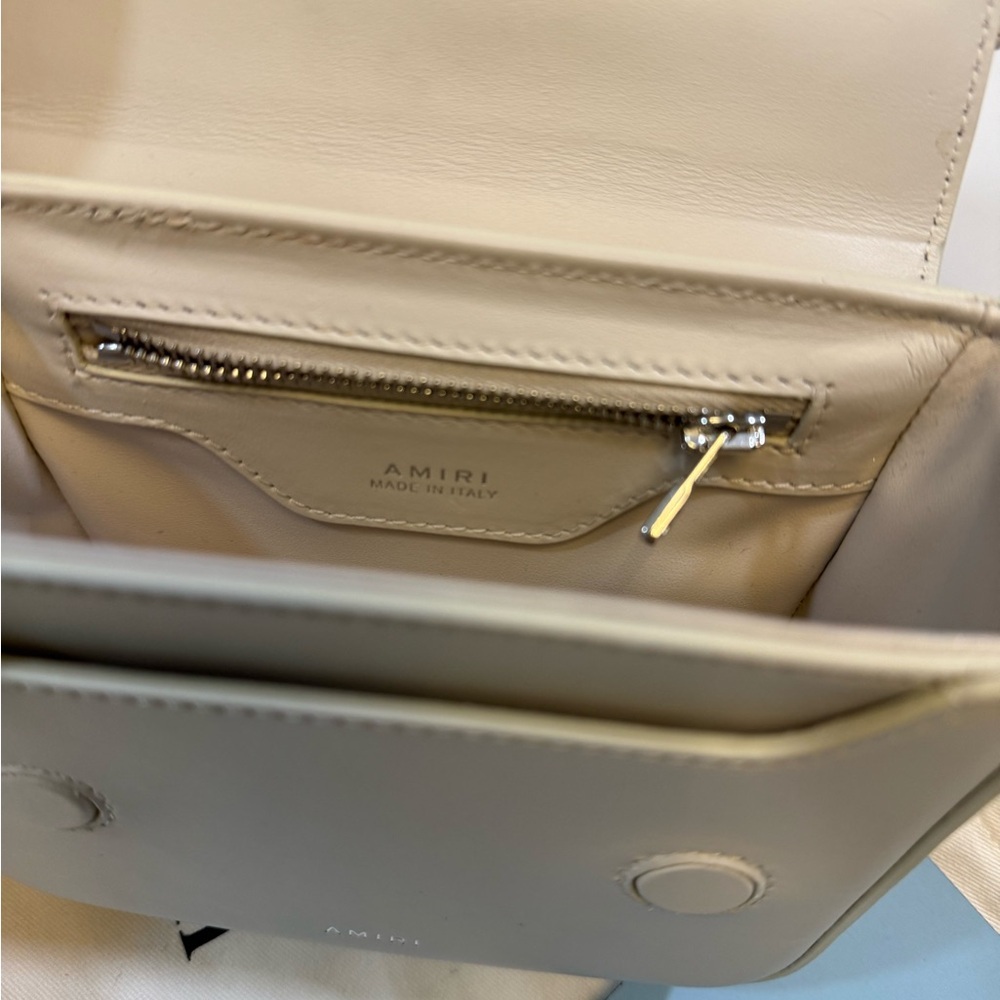 AMIRI White Micro MA  Bag with Logo Accent - New - Picture 6 of 11